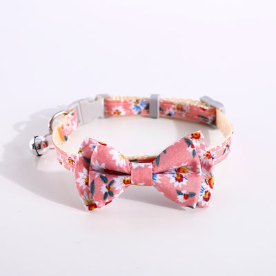 Pink Flower Collar