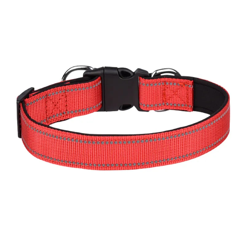 Red Reflective Collar