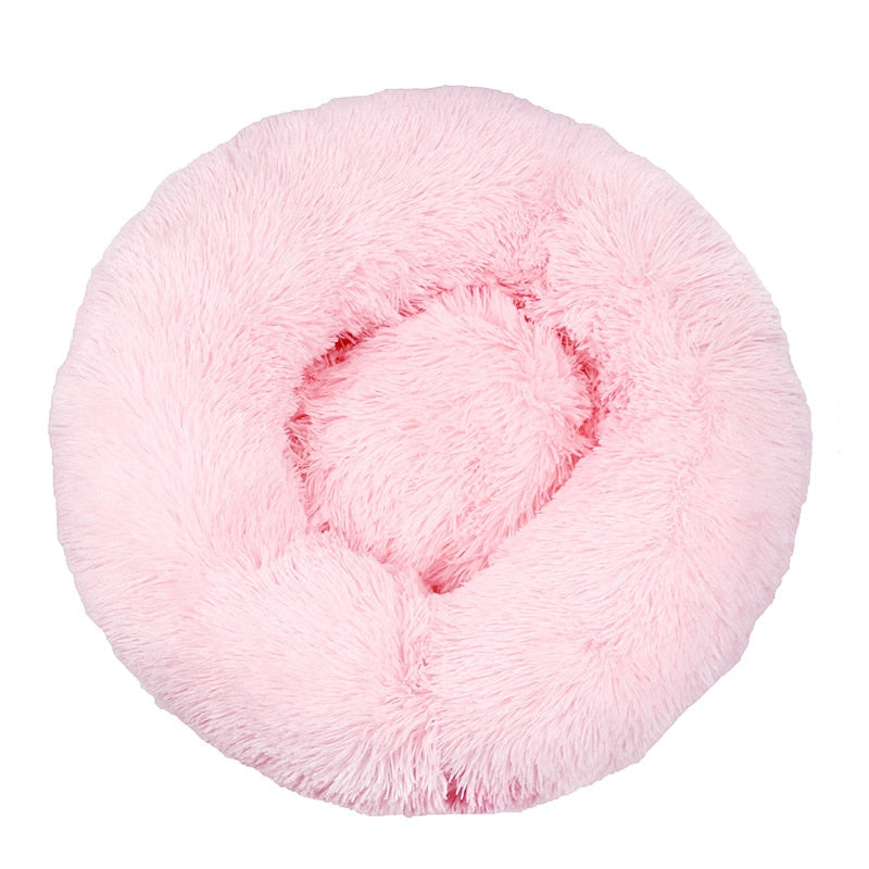 Blush Donut Bed Petsome